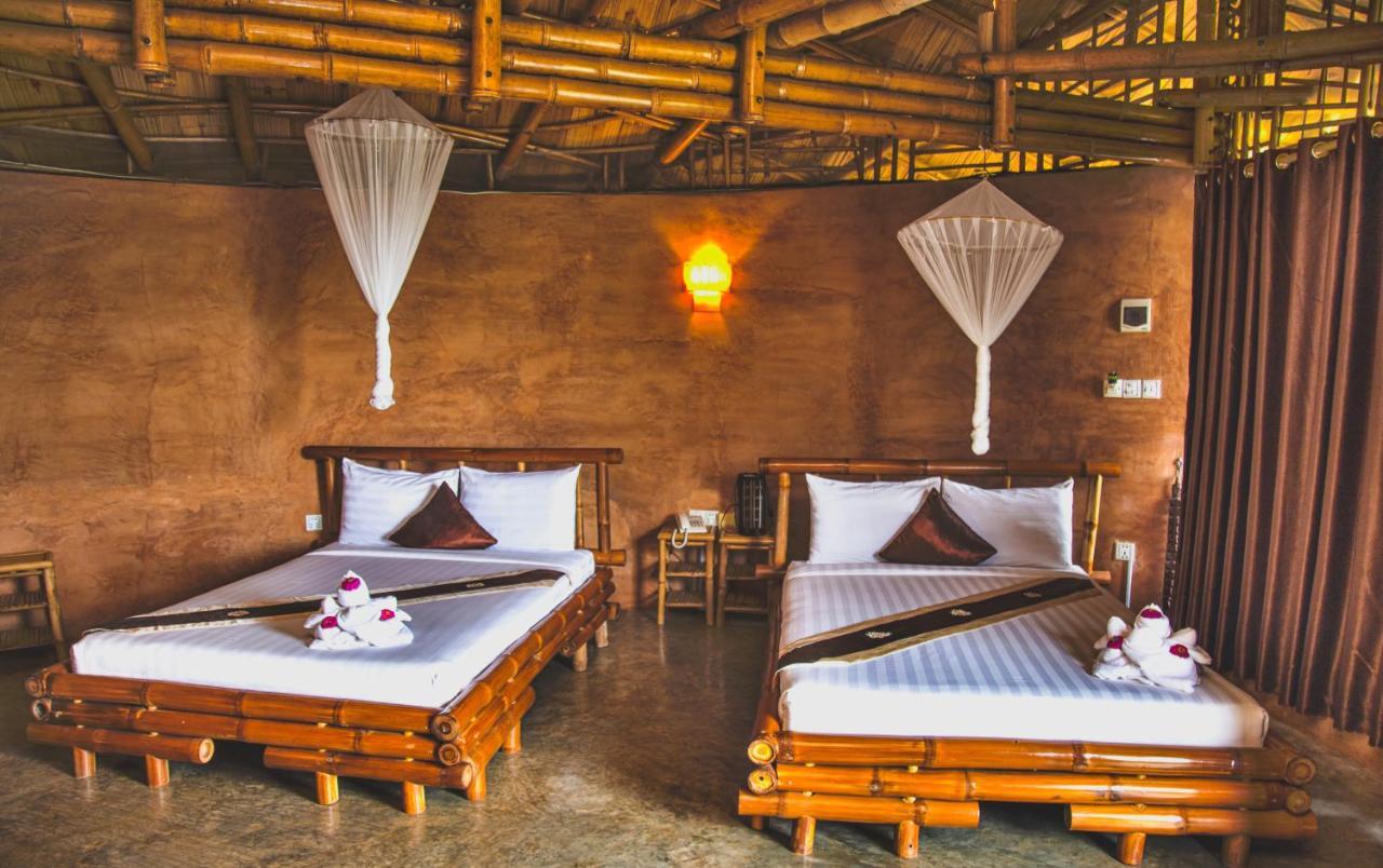 Hanchey Bamboo Resort Kampong Cham Buitenkant foto