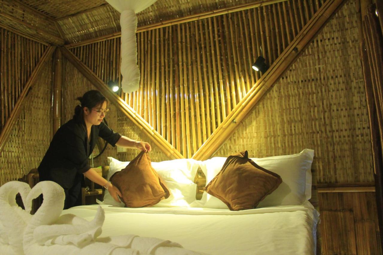 Hanchey Bamboo Resort Kampong Cham Buitenkant foto