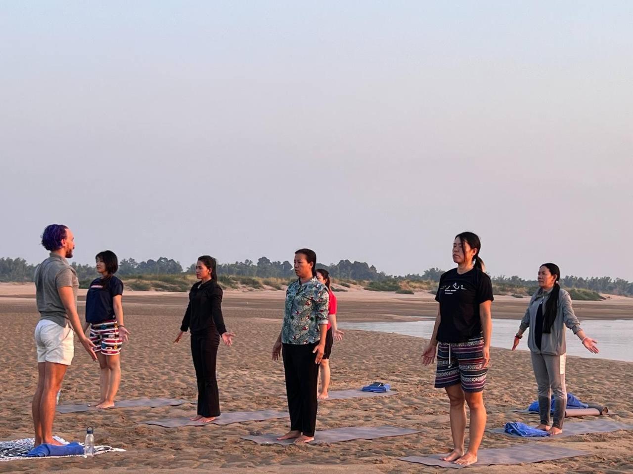 Hanchey Bamboo Resort Kampong Cham Buitenkant foto