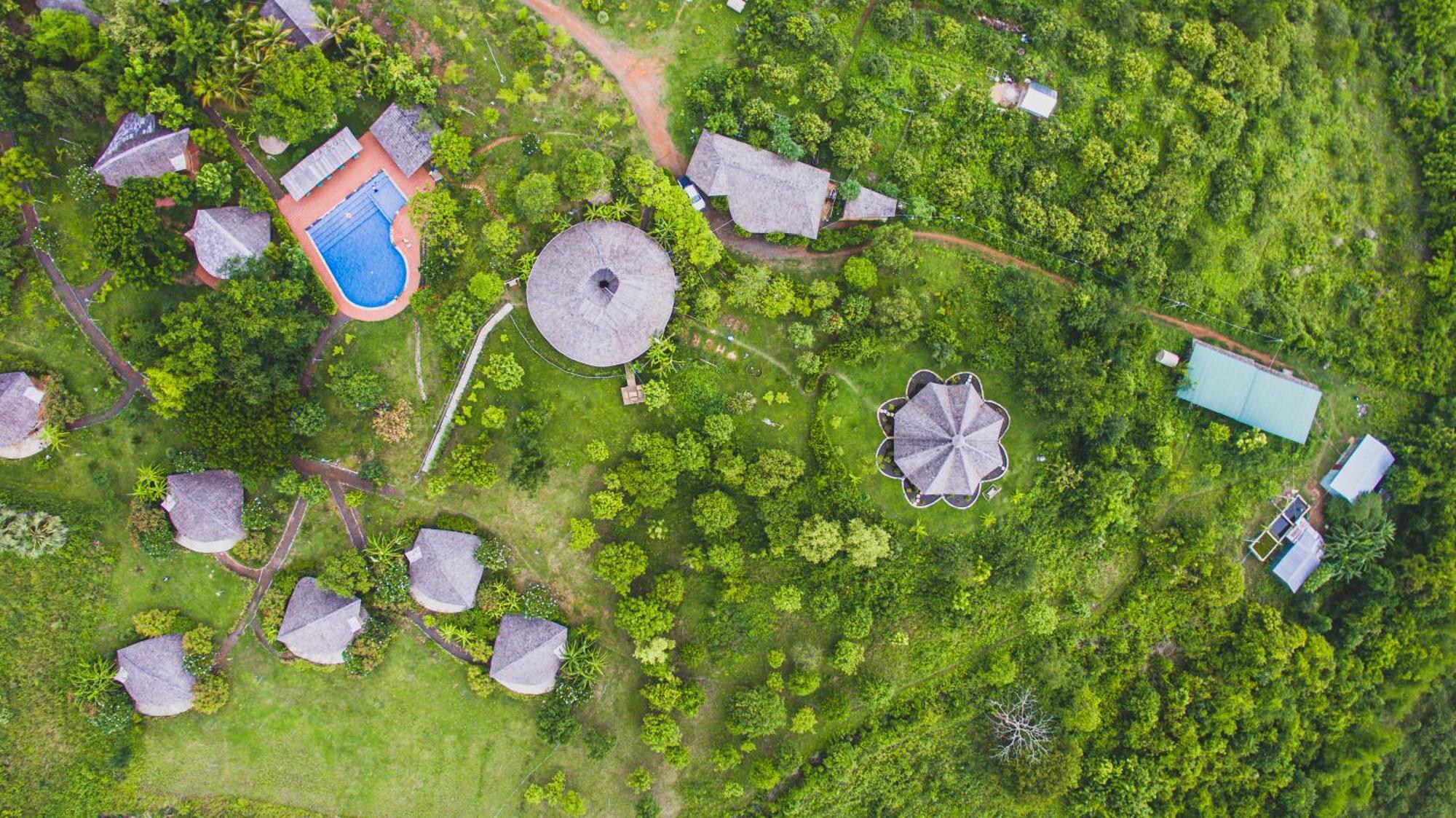 Hanchey Bamboo Resort Kampong Cham Buitenkant foto