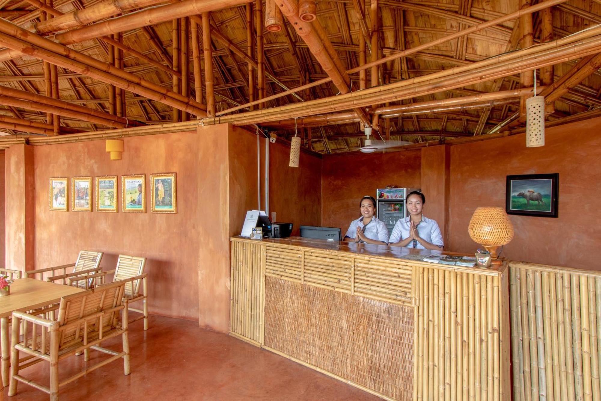 Hanchey Bamboo Resort Kampong Cham Buitenkant foto