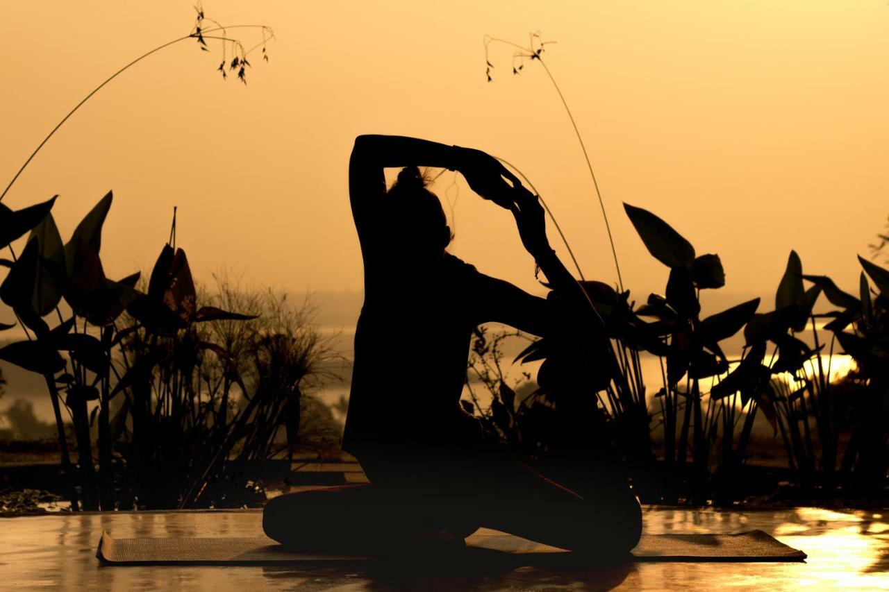 Hanchey Bamboo Resort Kampong Cham Buitenkant foto