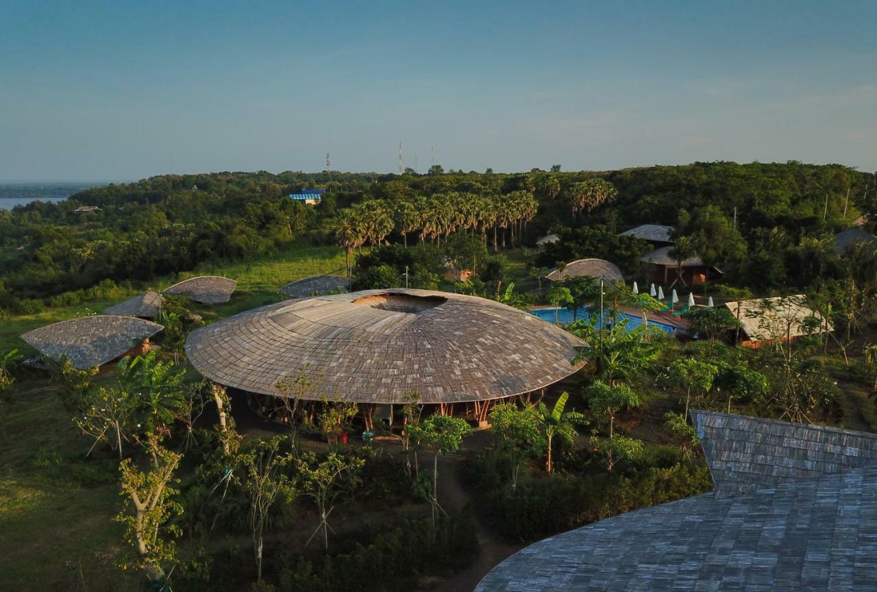 Hanchey Bamboo Resort Kampong Cham Buitenkant foto